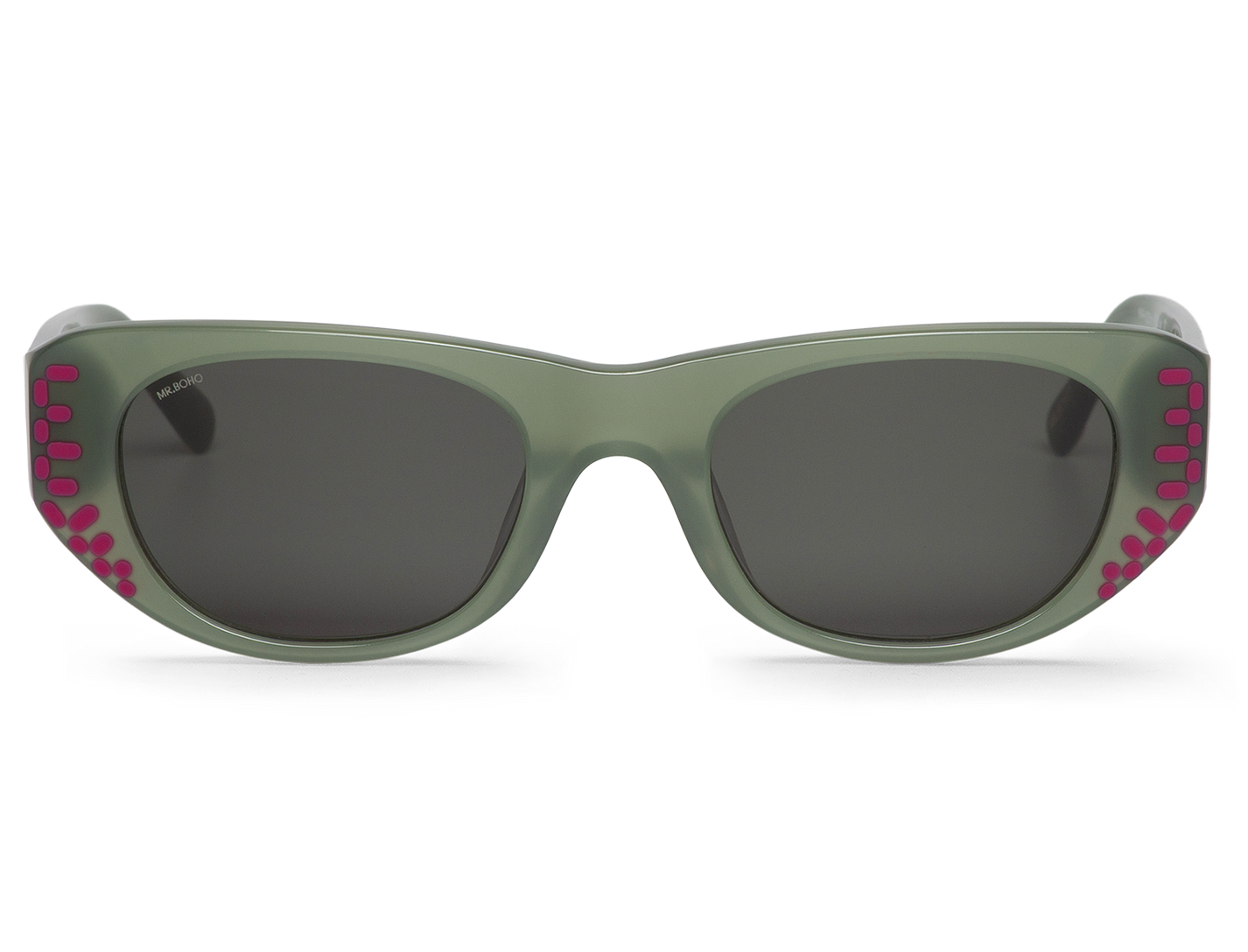 Gafas de sol Mr. Boho GREEN - GUYAM CRUSOE – Cobalto Accesorios Valencia (imagen 2)