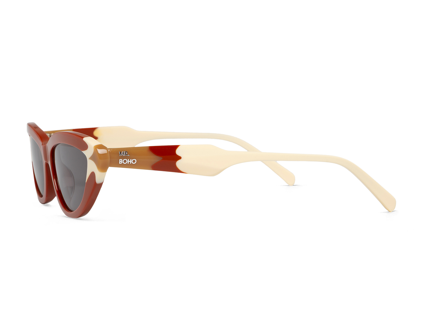 Gafas de sol Mr. Boho SEONGSU Terracotta – Cobalto Accesorios Valencia (imagen 3)