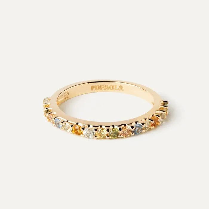 Anillo Rainbow PdPaola - Cobalto Accesorios , Joyería Valencia