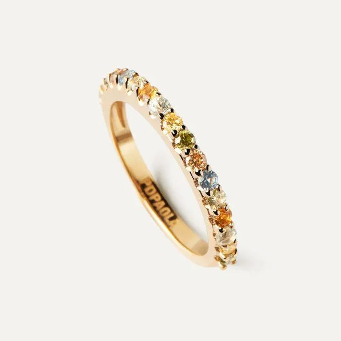 Anillo Rainbow PdPaola - Cobalto Accesorios , Joyería Valencia