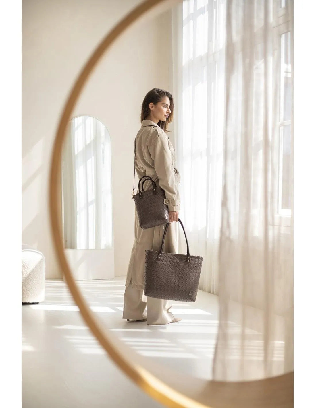 Bolso Grace Shopper Espresso Brown - Cobalto Accesorios , Joyería Valencia