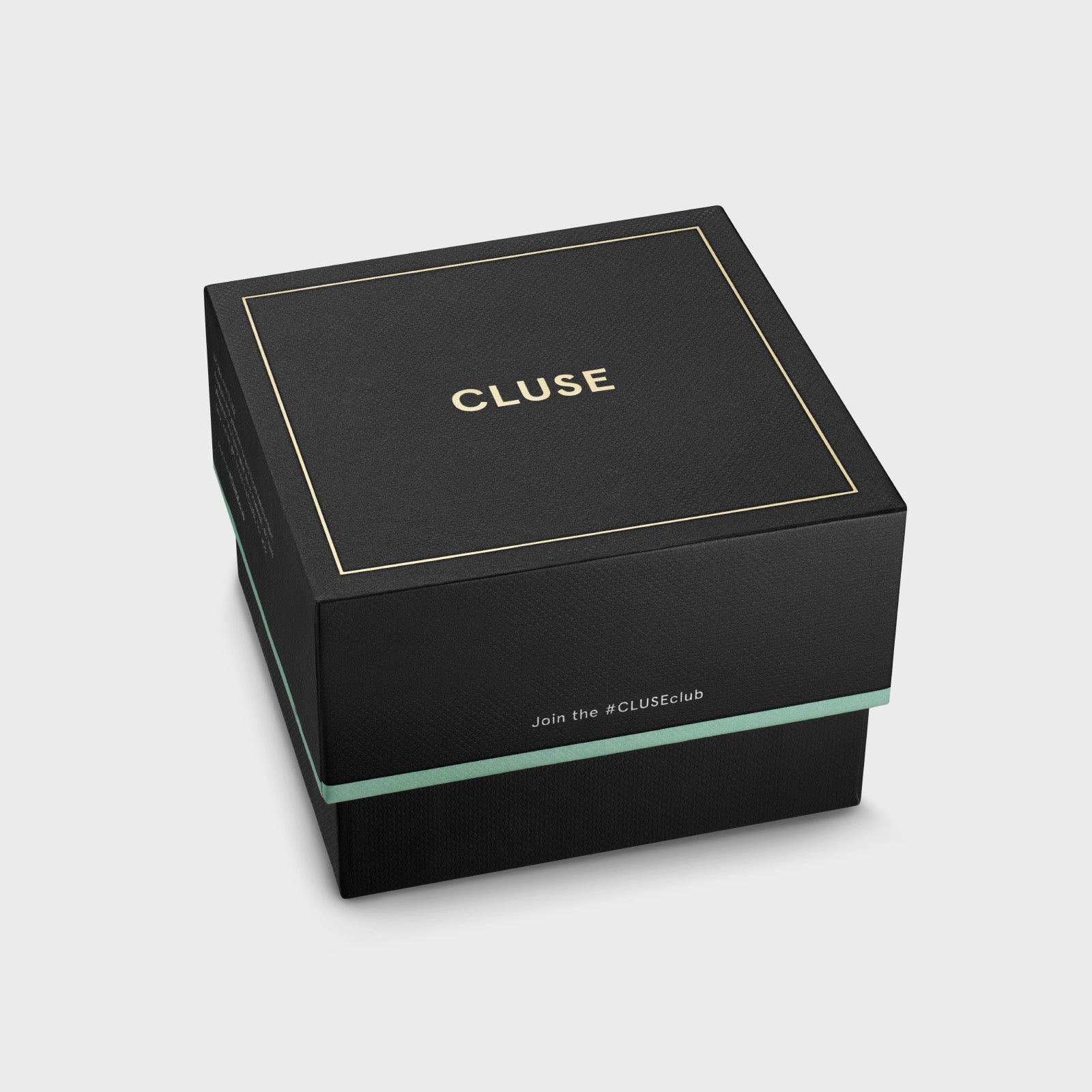 Caja oficial Cluse incluida con el modelo Vigoureux Multifunción Plata y Negro