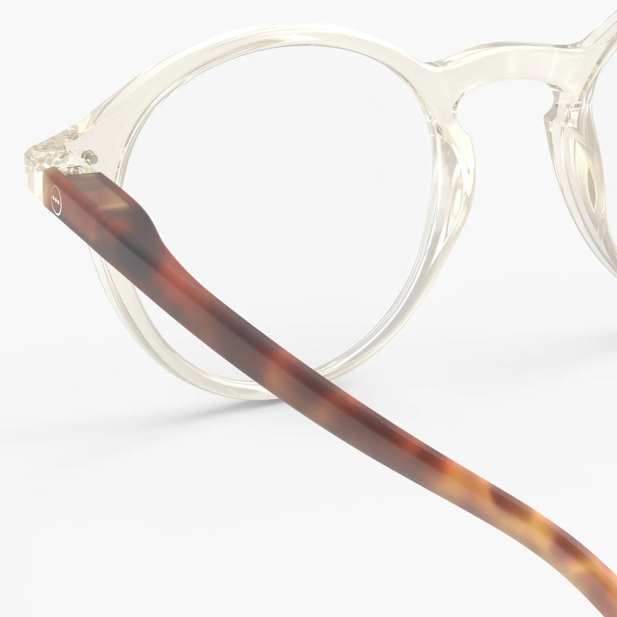 Gafas de Lectura IZIPIZI #D Sandstorm detalle de la bisagra y la patilla