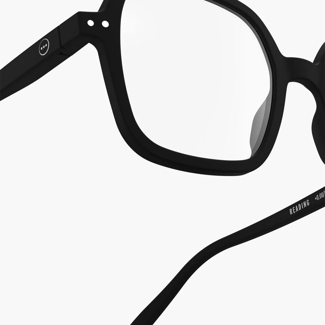 Gafas de Lectura IZIPIZI OFFICE Black detalle del frontal
