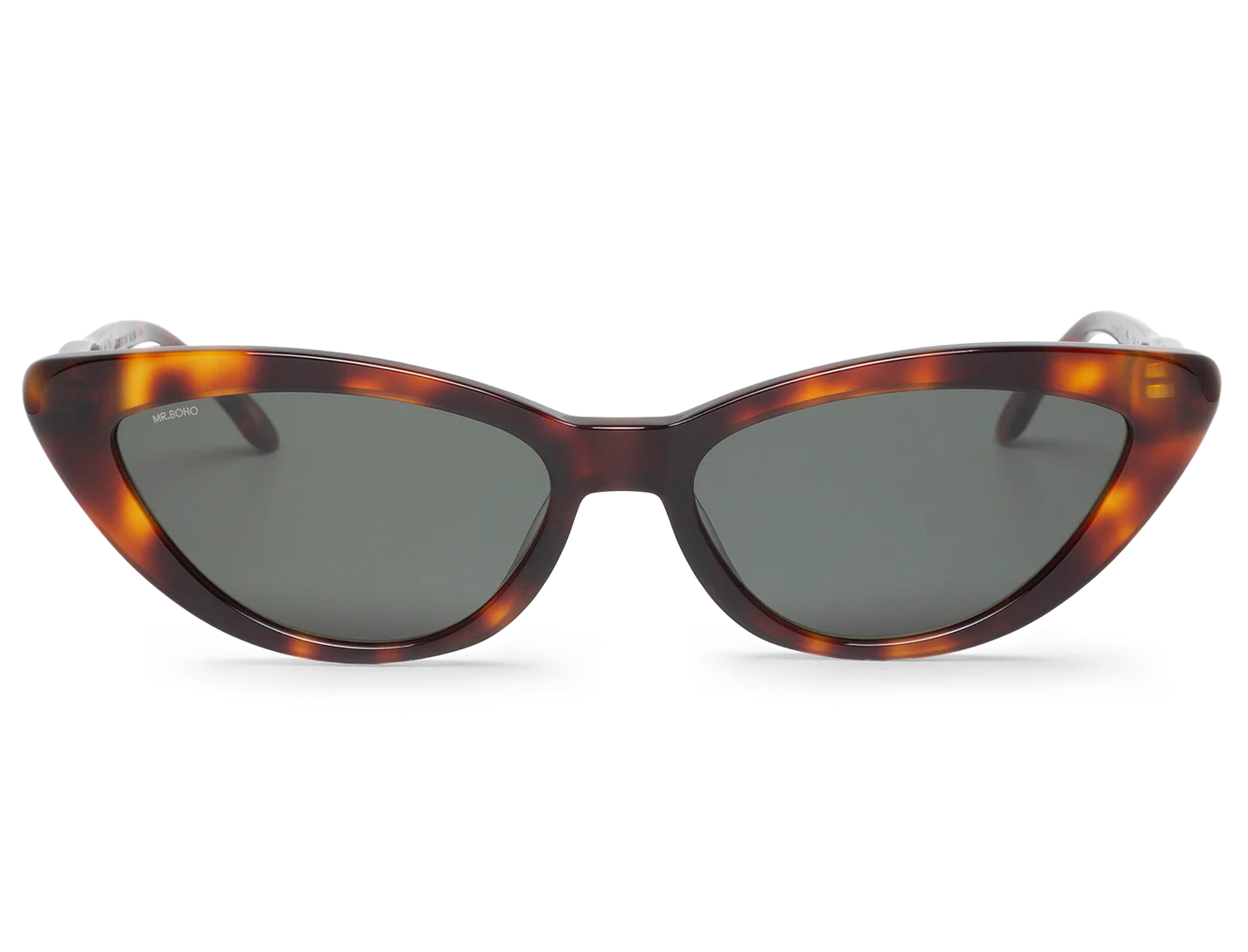 Gafas de sol Mr. Boho Cat Eye Carey It's Lava – vista frontal – Cobalto Accesorios Valencia