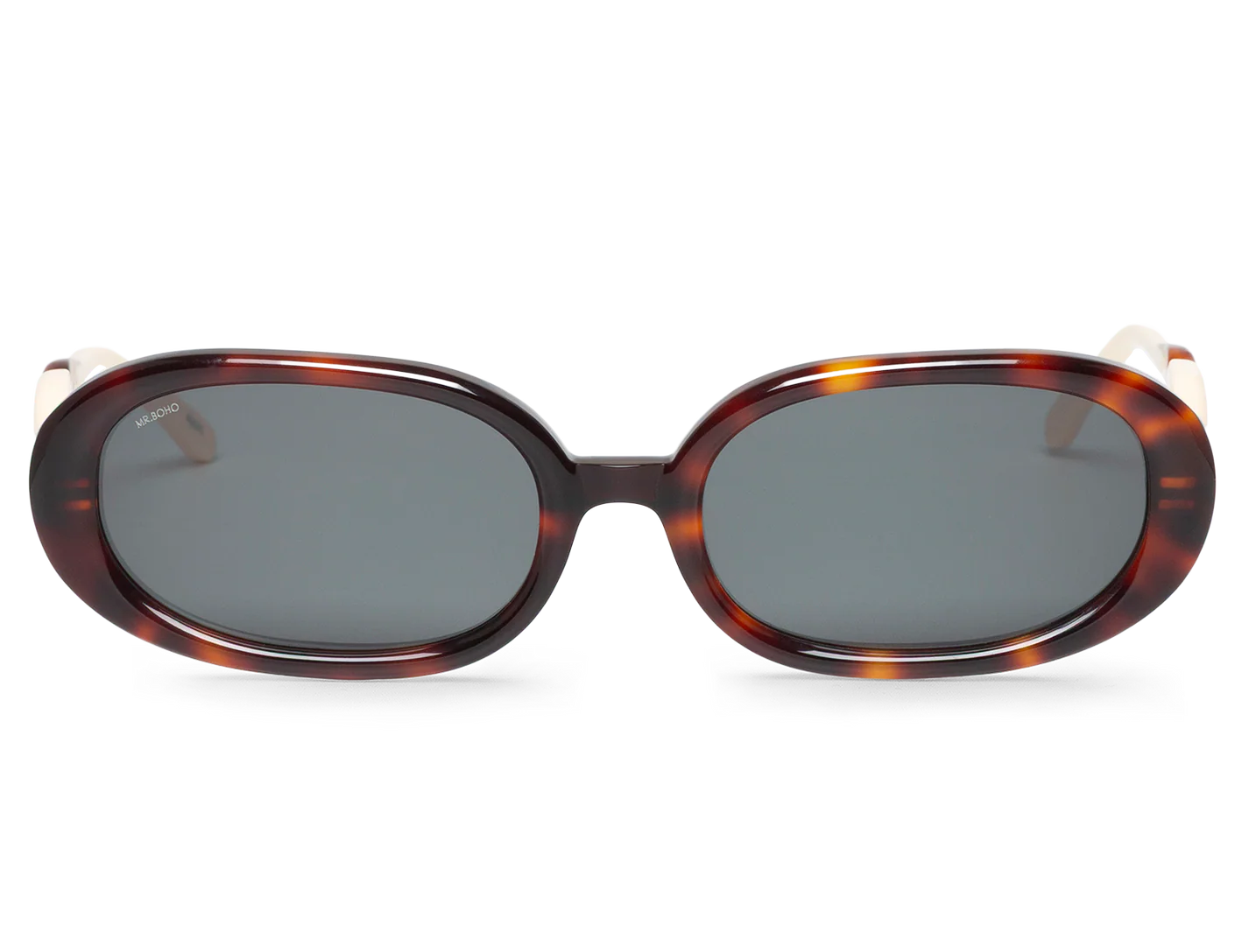 Gafas de sol Mr. Boho Twisted Carey It's Lava – vista frontal – Cobalto Accesorios