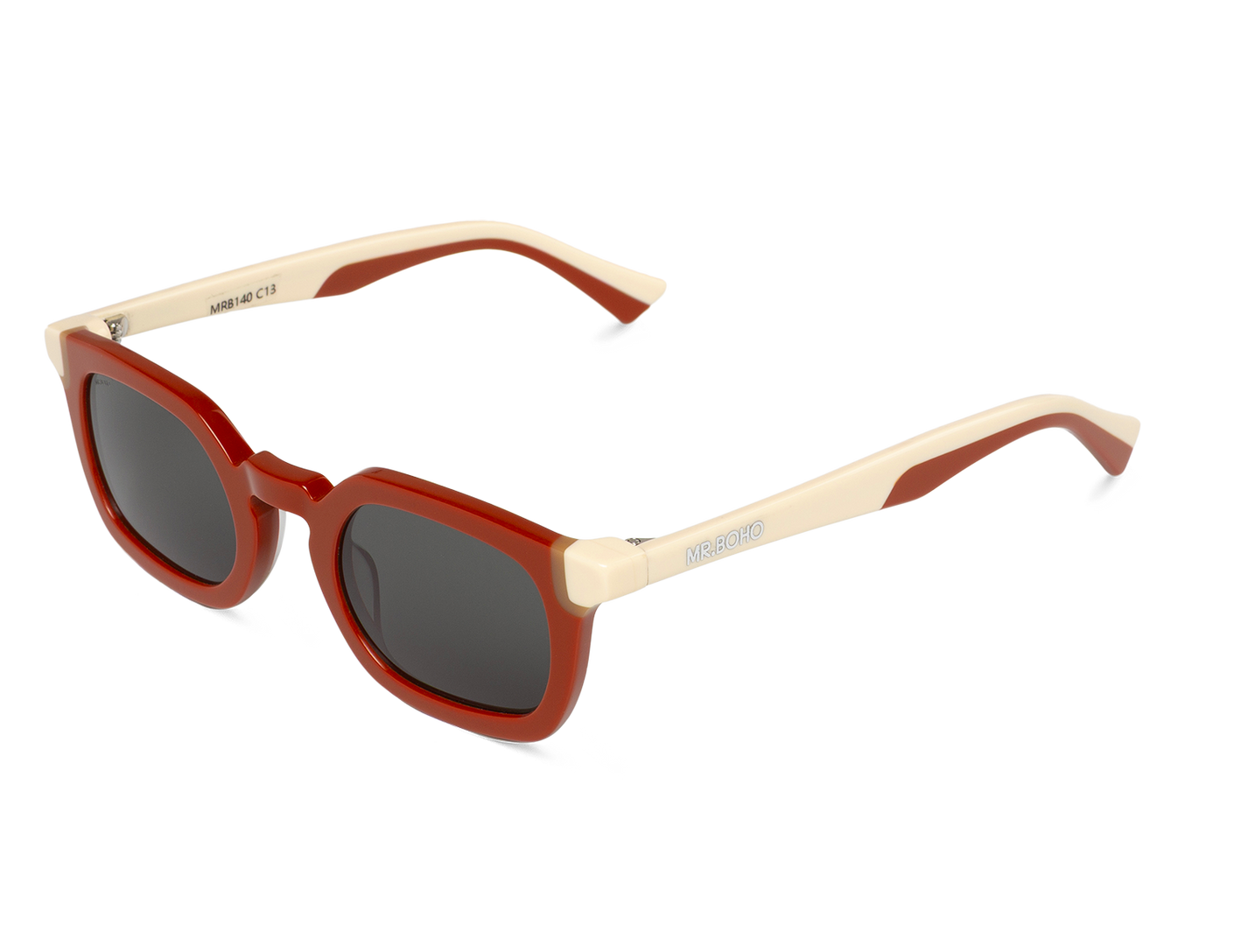 Gafas de sol Mr. Boho KERNS Terracotta – Cobalto Accesorios Valencia (imagen 2)