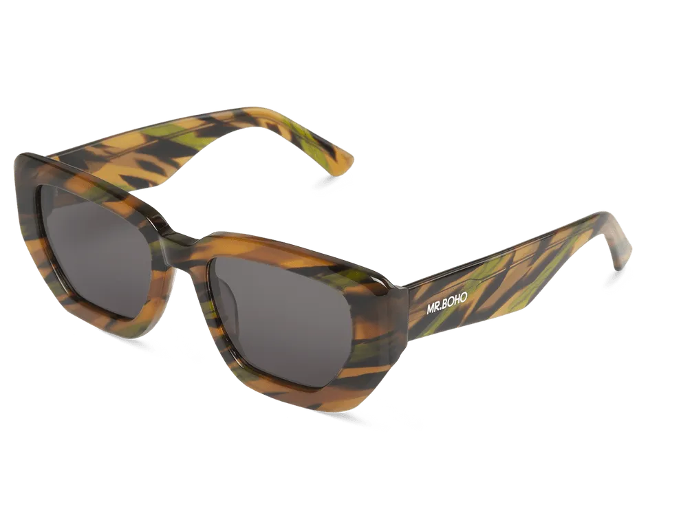 Gafas de sol Mr. Boho MADALENA Jungle – Cobalto Accesorios Valencia (imagen 2)