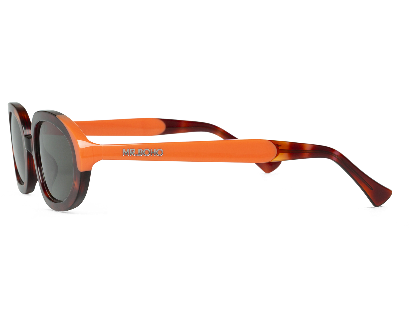 Vista lateral de gafas Mr. Boho SOLARTE Jarana con diseño de perfil