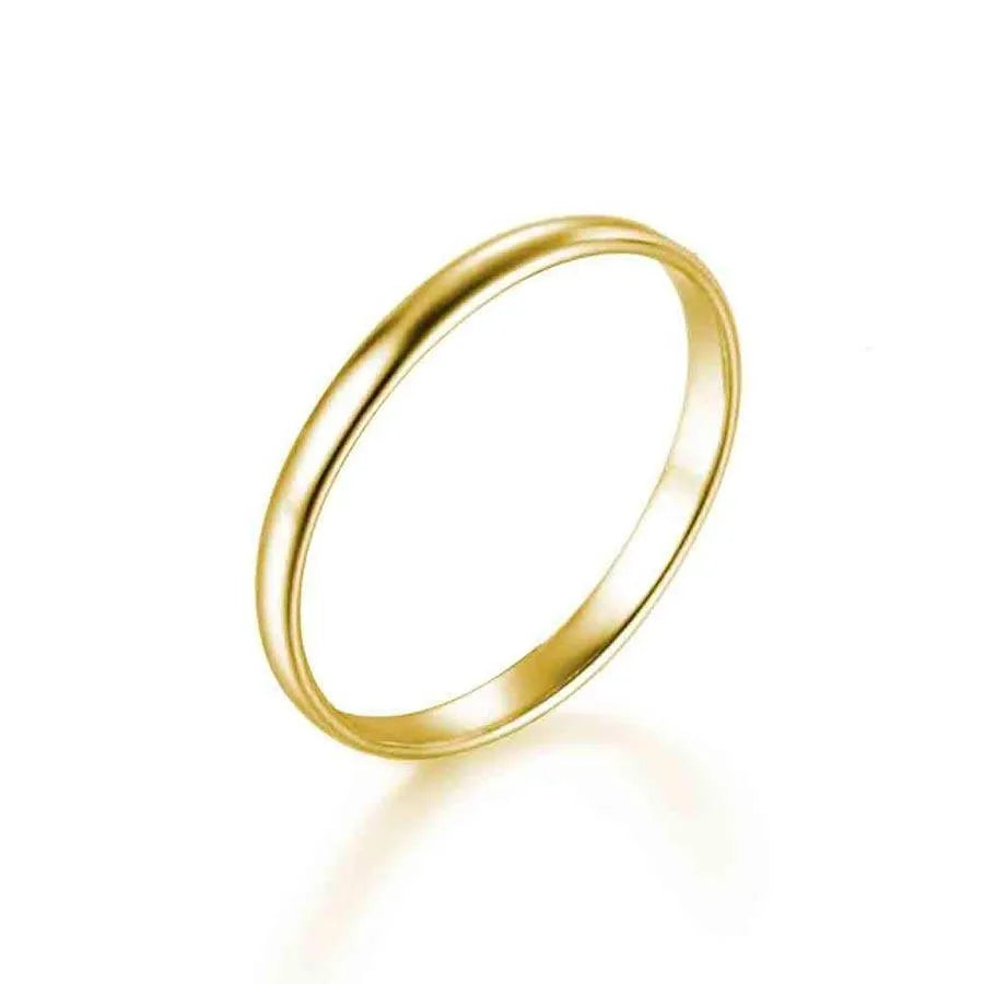 Anillo alianza sencilla en plata de ley, diseño clásico y discreto para diario