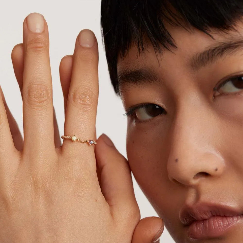 Anillo Zena PdPaola - Cobalto Accesorios , Joyería Valencia