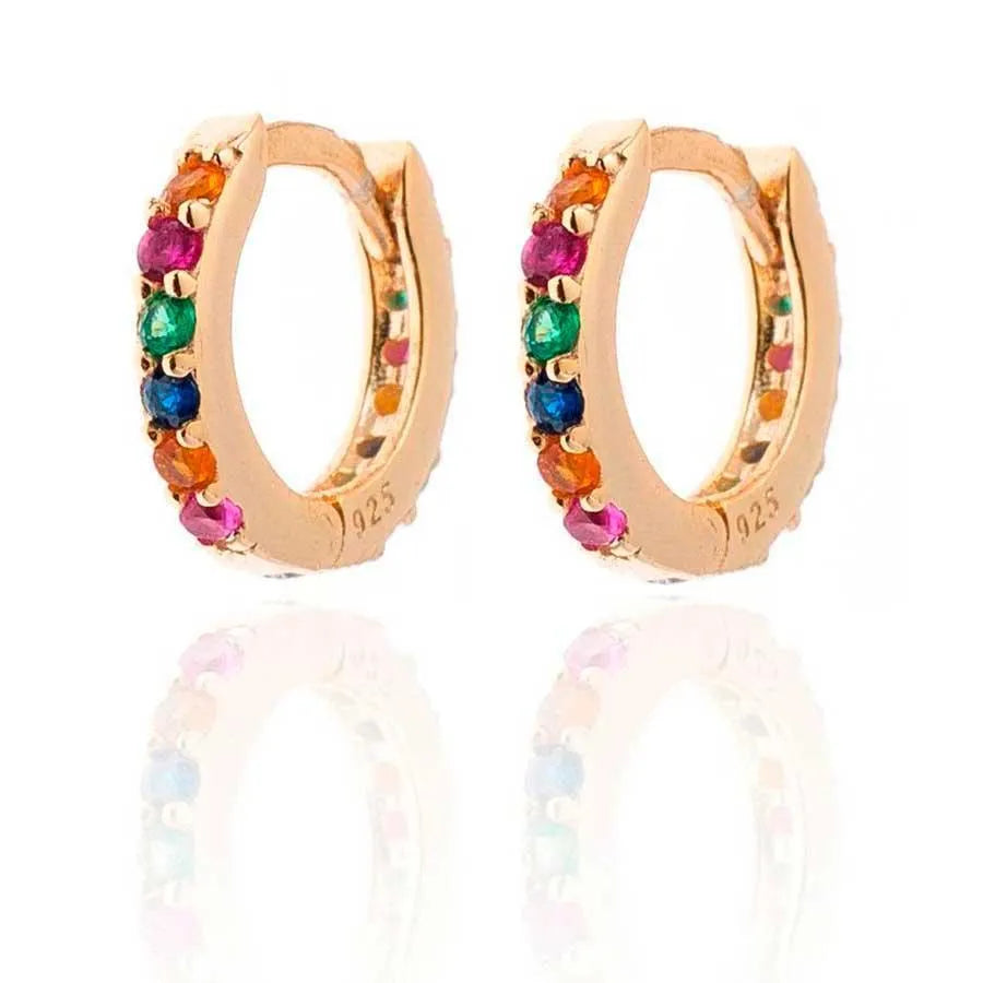 Aro 11 mm Circonitas Colores - Cobalto Accesorios , Joyería Valencia