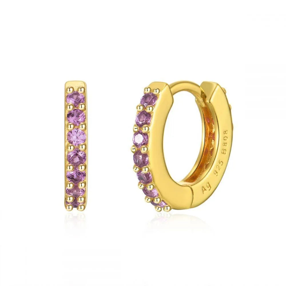 Aro 9mm Circonitas (+Colores) - Cobalto Accesorios , Joyería Valencia