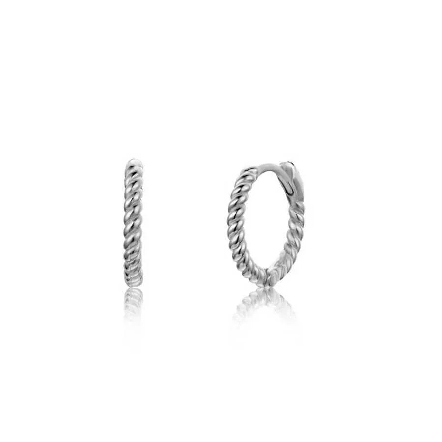 Aro Trenzado 10mm - Cobalto Accesorios , Joyería Valencia