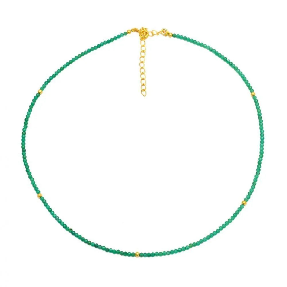 Collar Piedras Facetadas (+Colores) - Cobalto Accesorios , Joyería Valencia