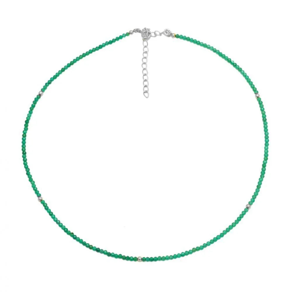 Collar Piedras Facetadas (+Colores) - Cobalto Accesorios , Joyería Valencia