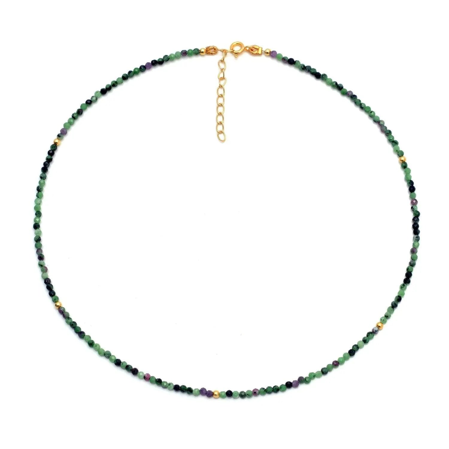 Collar Piedras Facetadas (+Colores) - Cobalto Accesorios , Joyería Valencia