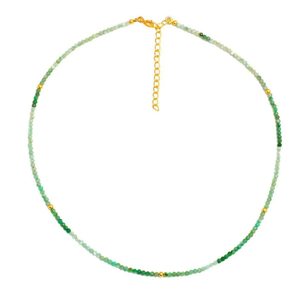 Collar Piedras Facetadas (+Colores) - Cobalto Accesorios , Joyería Valencia