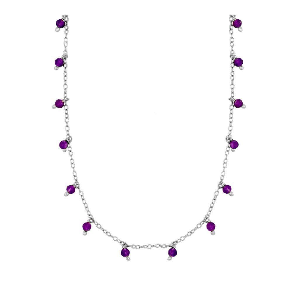 Collar Piedras Semipreciosas (+Colores) - Cobalto Accesorios , Joyería Valencia