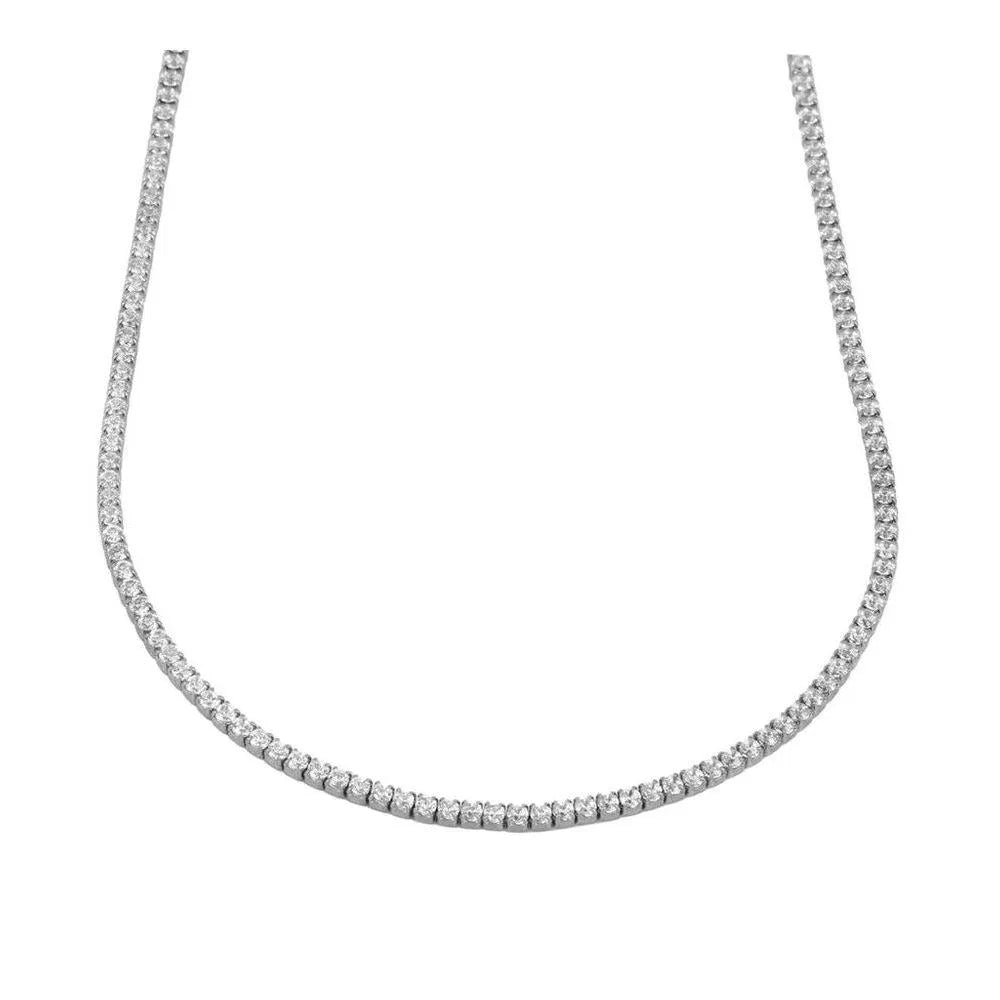 Detalle del collar riviere con circonitas, pieza luminosa y sofisticada