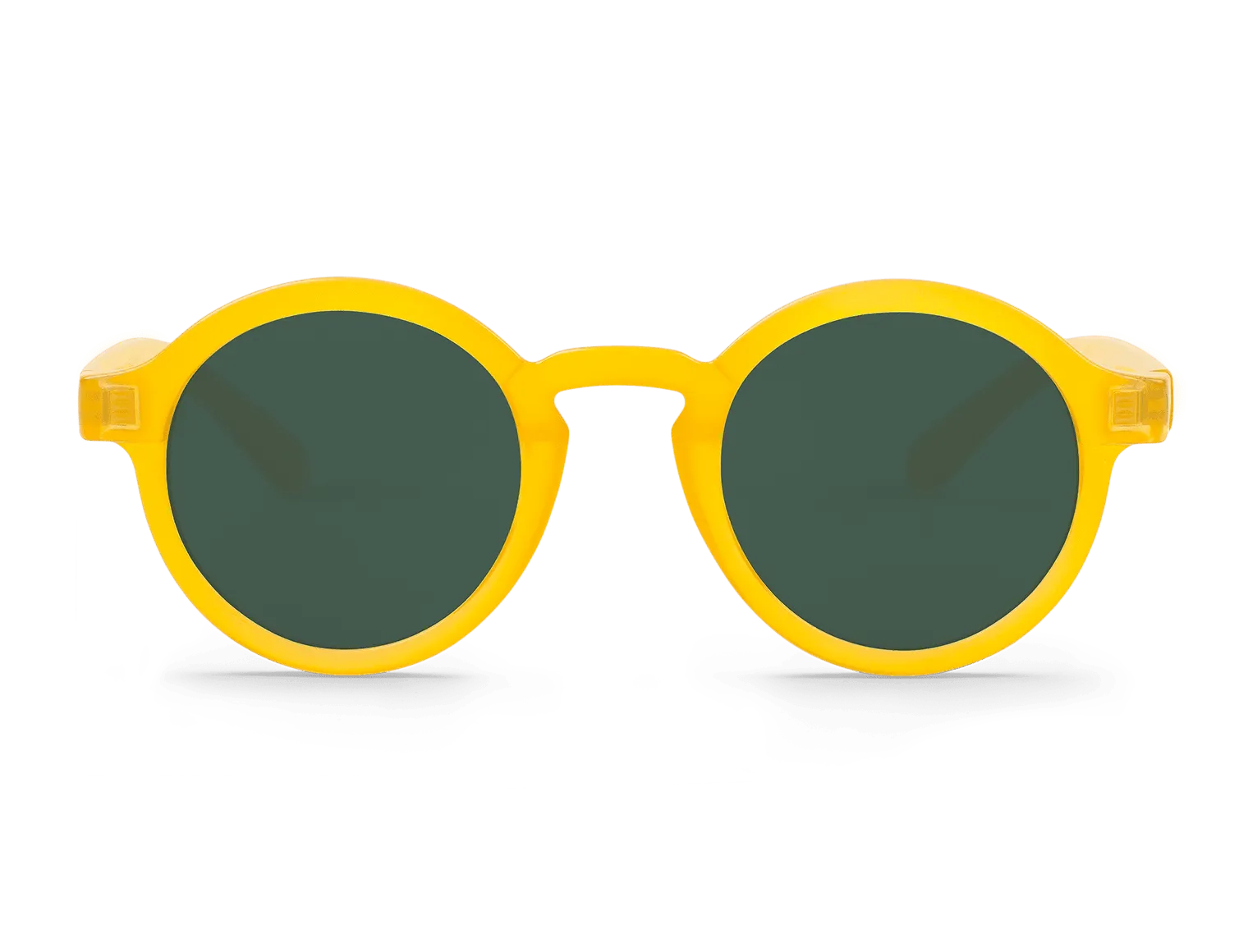 Gafas de sol Mr. Boho DALSTON Honey en vista frontal, montura en tono miel