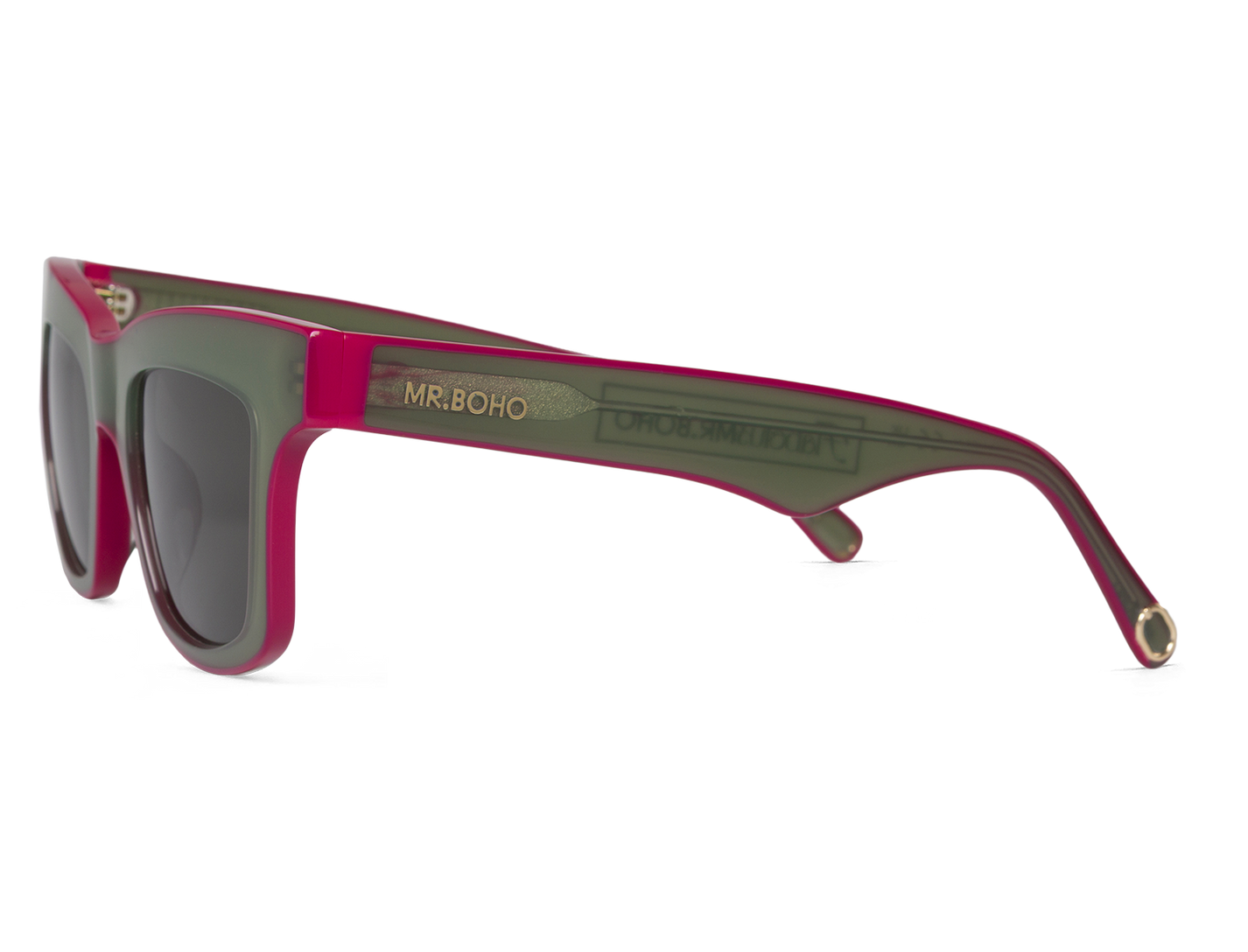 Gafas de sol Mr. Boho GREEN - MONTAUK BARISH – Cobalto Accesorios Valencia (imagen 3)