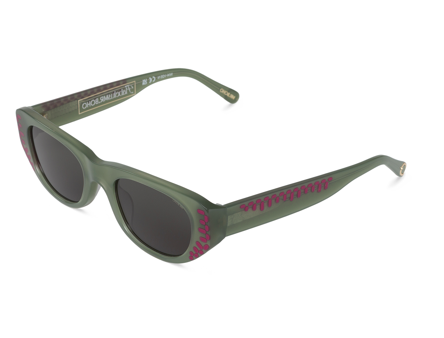 Gafas de sol Mr. Boho GREEN - GUYAM CRUSOE – Cobalto Accesorios Valencia (imagen 3)