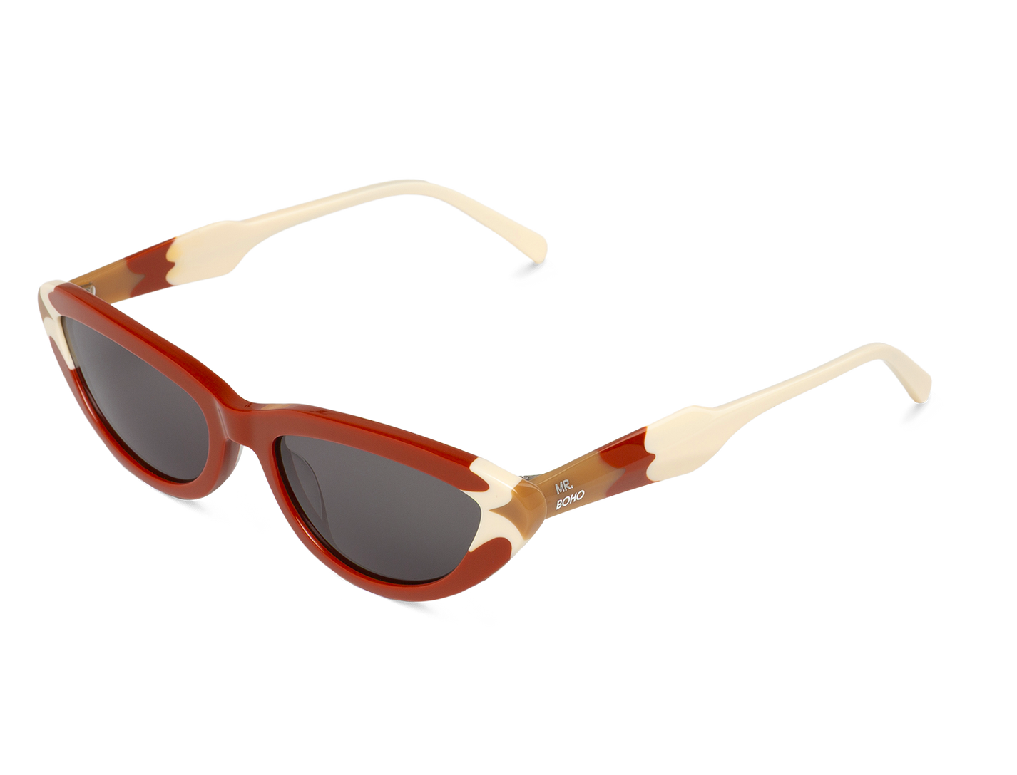 Gafas de sol Mr. Boho SEONGSU Terracotta – Cobalto Accesorios Valencia (imagen 2)