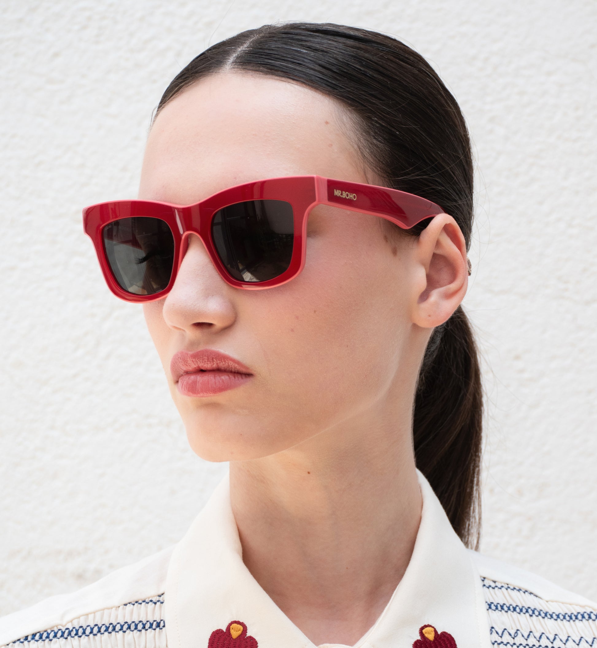 Gafas de sol Mr. Boho RED - MONTAUK BARISH – Cobalto Accesorios Valencia (imagen 1)