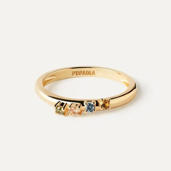 Anillo Rainbow Wing PdPaola - Cobalto Accesorios , Joyería Valencia