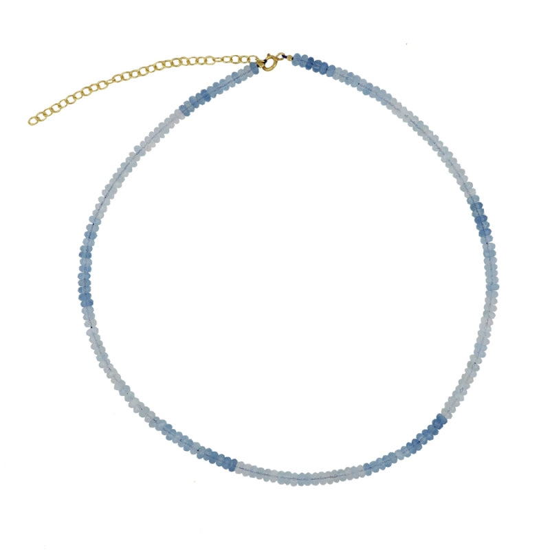 Collar con Piedras Naturales Facetadas