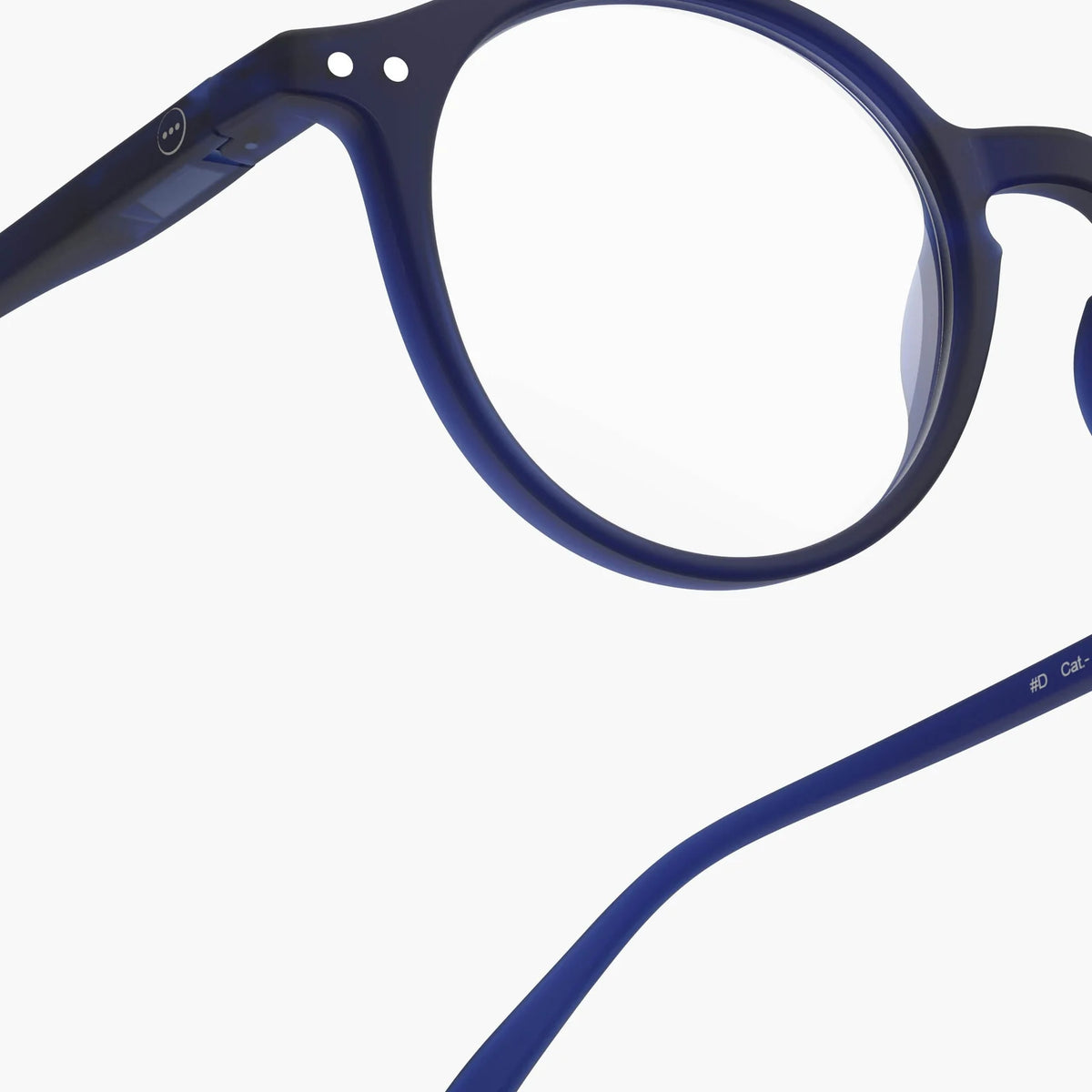 Gafas de Lectura IZIPIZI #D Midnight Blue detalle del frontal