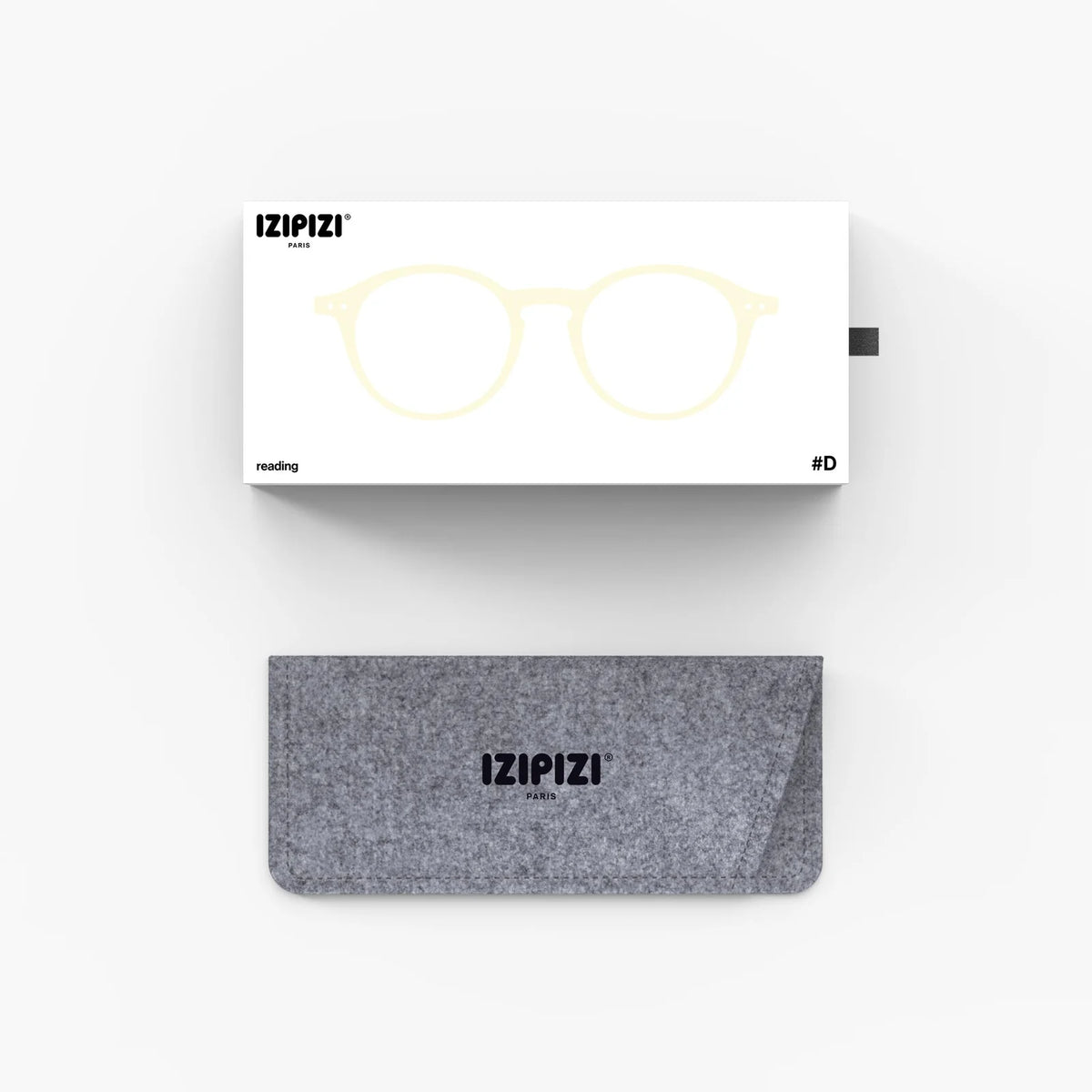 Gafas de Lectura IZIPIZI #D Sandstorm con su caja y su funda
