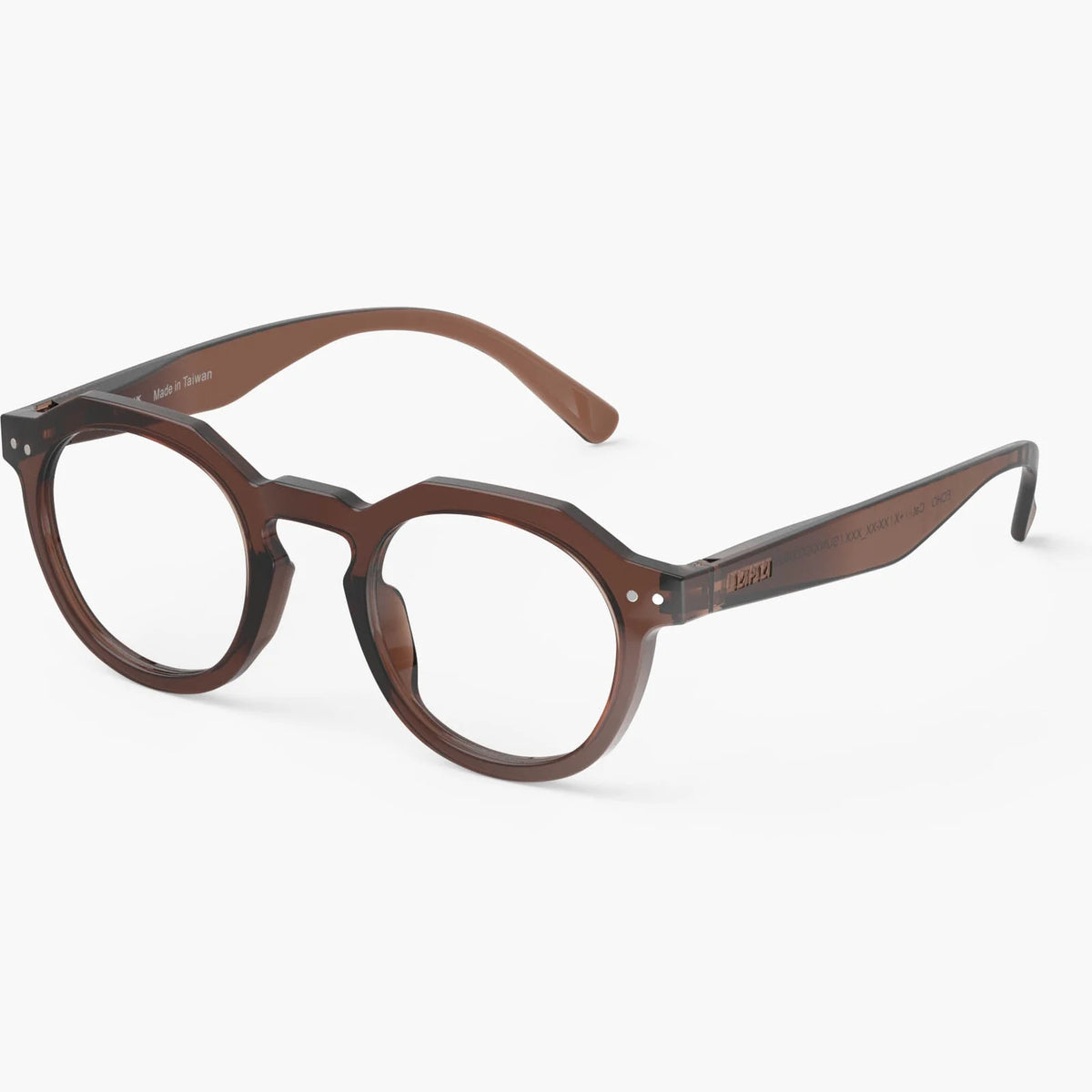Gafas de Lectura IZIPIZI ECHO Dark Expresso vista lateral