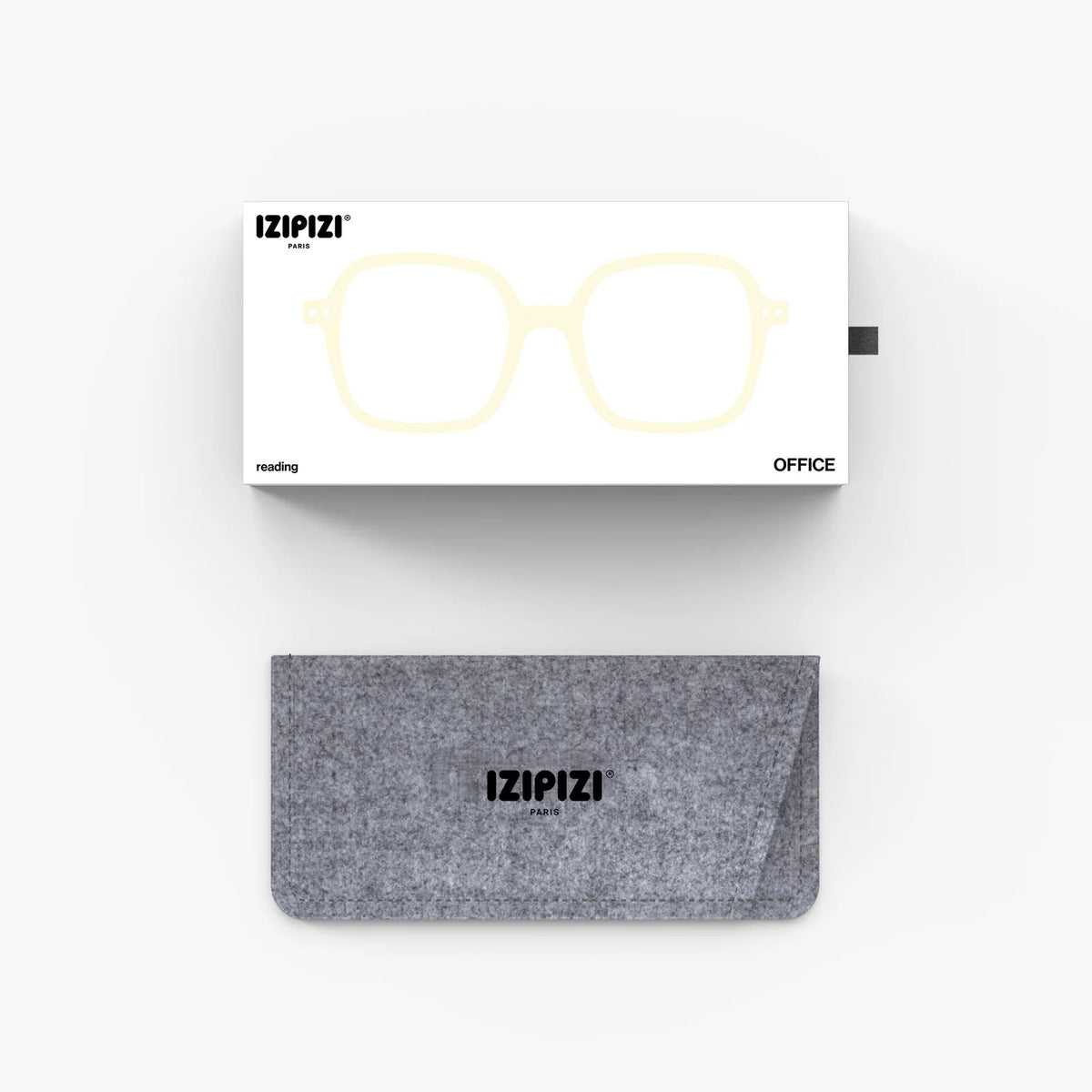 Gafas de Lectura IZIPIZI OFFICE Sandstorm con su caja y su funda