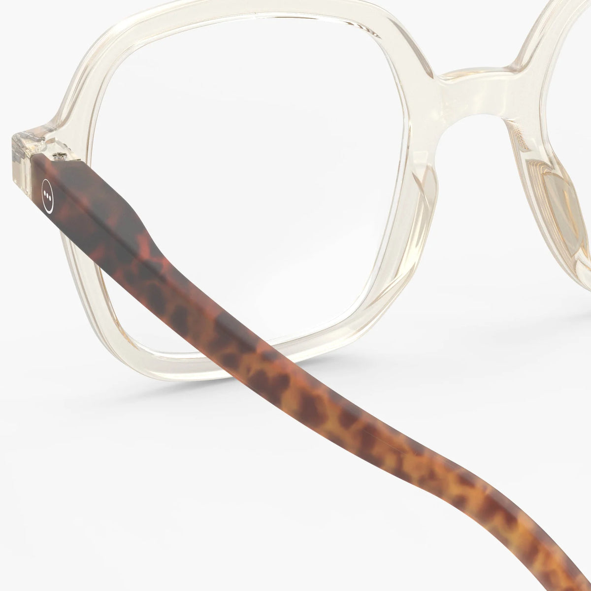 Gafas de Lectura IZIPIZI OFFICE Sandstorm detalle de la bisagra y la patilla