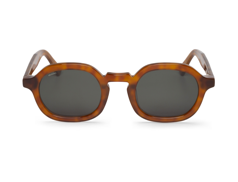 Gafas de sol Mr. Boho ELPATIO Cedar en vista frontal, montura de tono cálido y actual