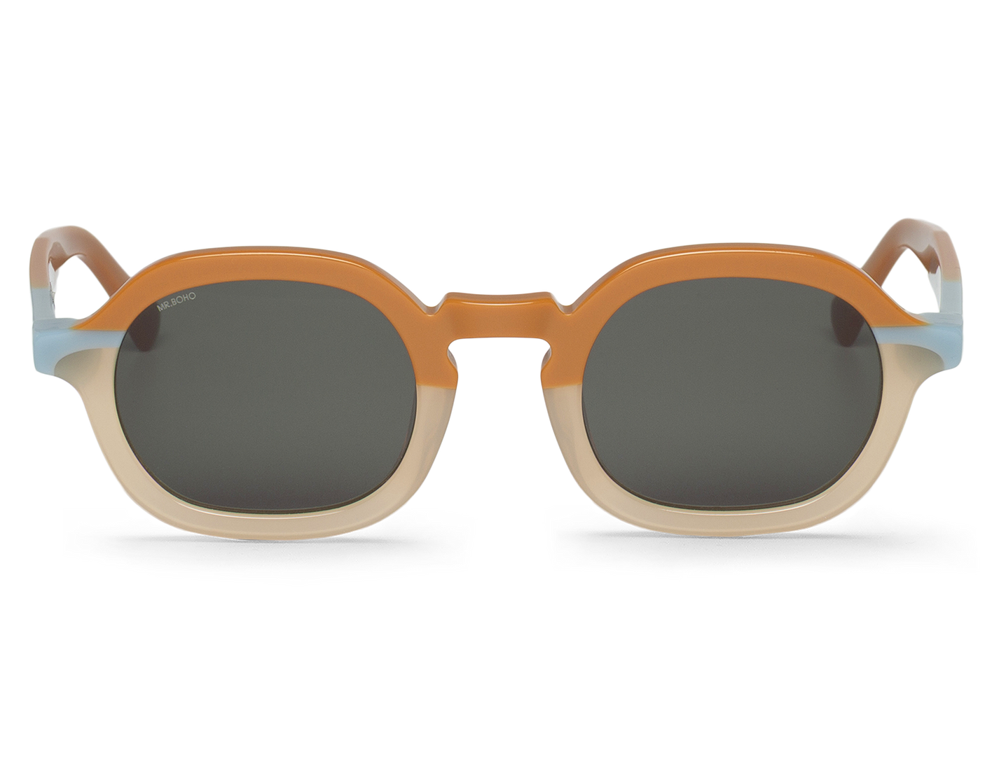 Gafas de sol Mr. Boho ELPATIO Memphis en vista frontal, diseño actual para completar el look