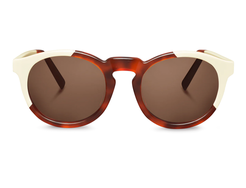 Gafas de sol Mr. Boho JORDAAN Cream/Leo Tortoise – Cobalto Accesorios Valencia (imagen 1)