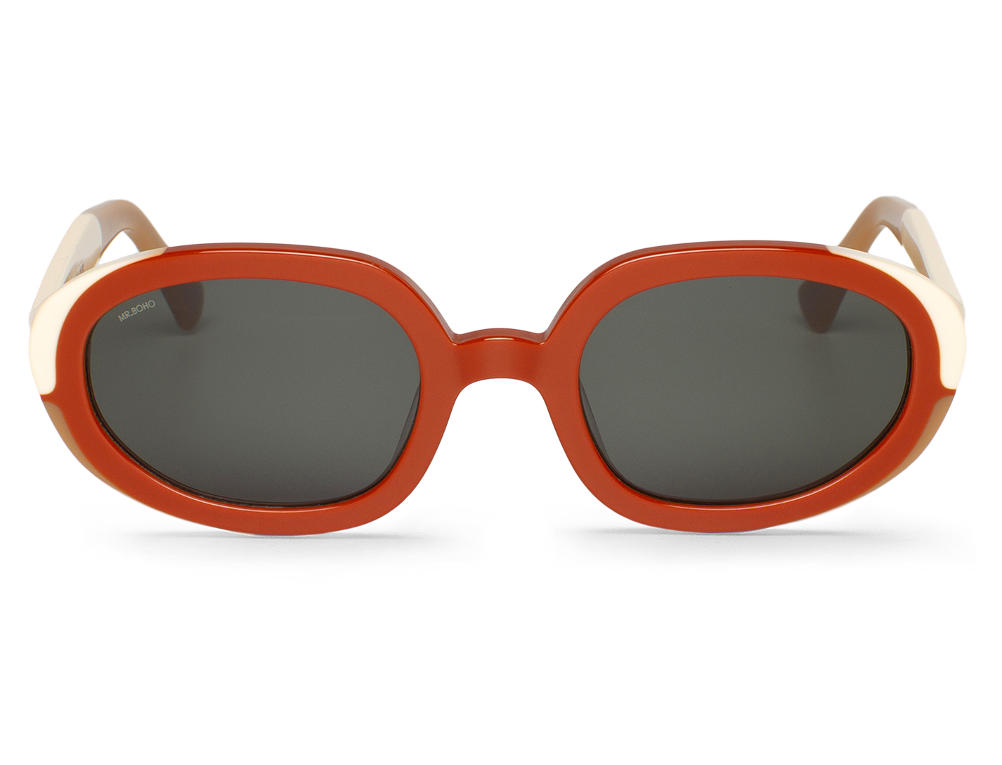 Gafas de sol Mr. Boho SOLARTE Terracota – Cobalto Accesorios Valencia (imagen 1)