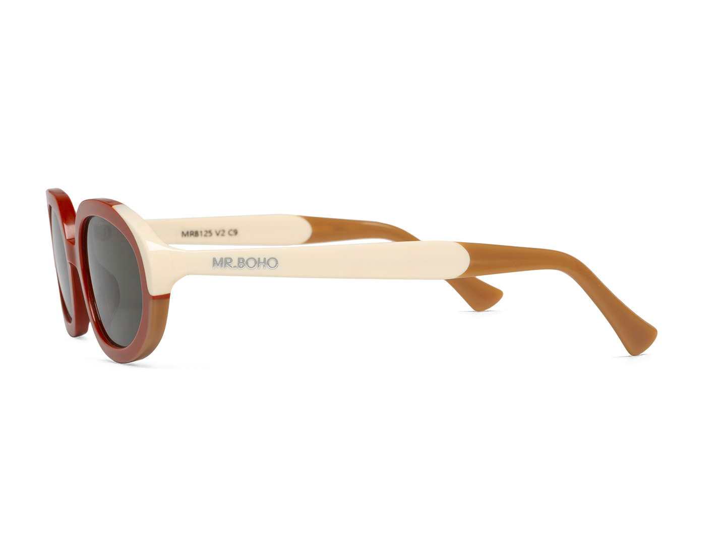 Gafas de sol Mr. Boho SOLARTE Terracota – Cobalto Accesorios Valencia (imagen 2)