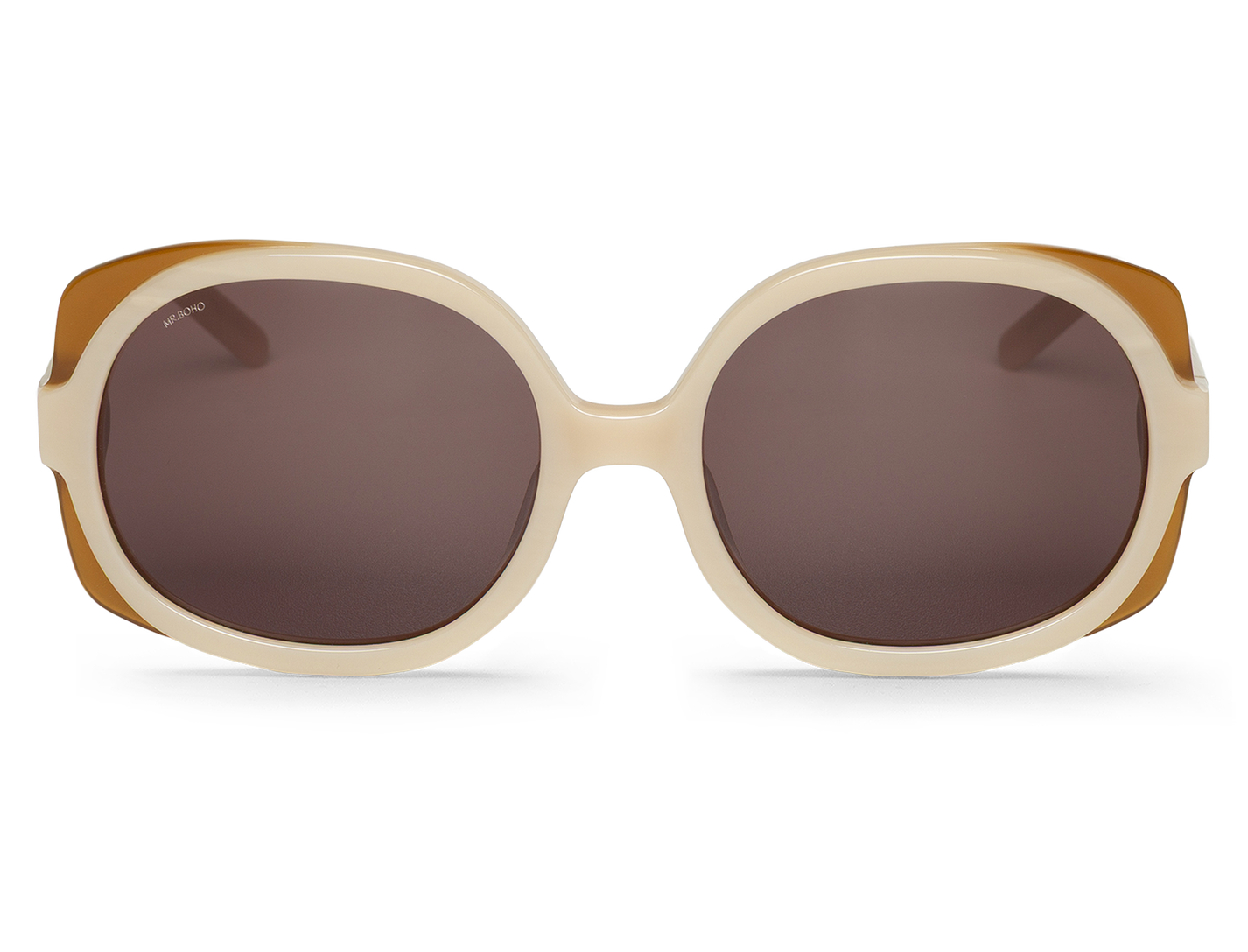 Vista frontal de gafas Mr. Boho ZICATELA Daydream con lentes oscuras