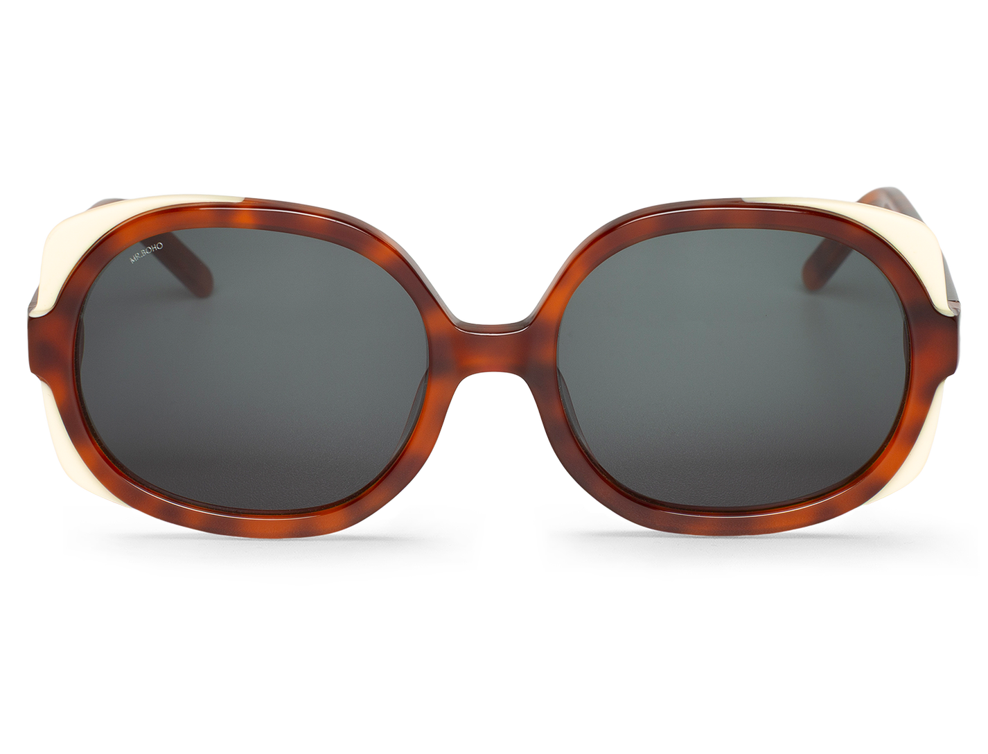 Vista frontal de gafas Mr. Boho ZICATELA Manifesto con lentes oscuras
