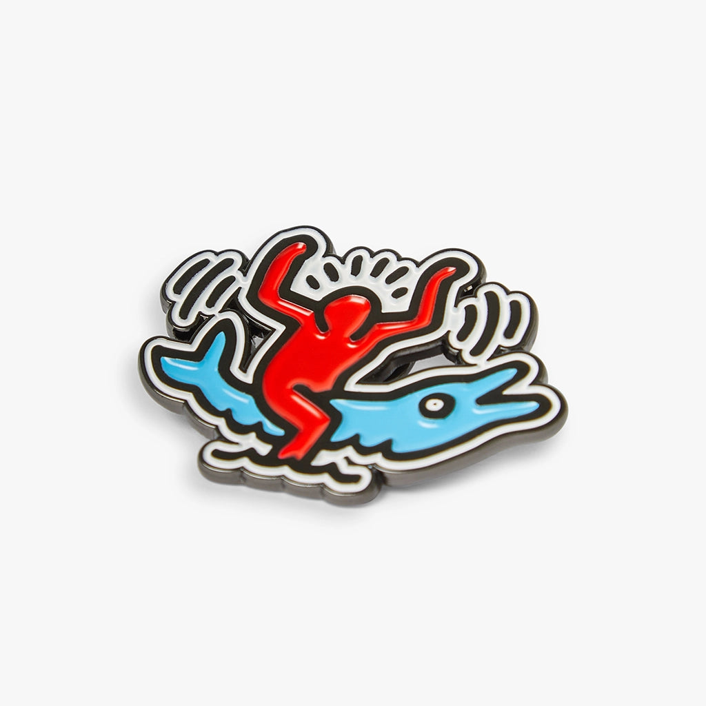 Vista adicional del pack Jimmy Lion Athletic Keith Haring, regalo original y creativo