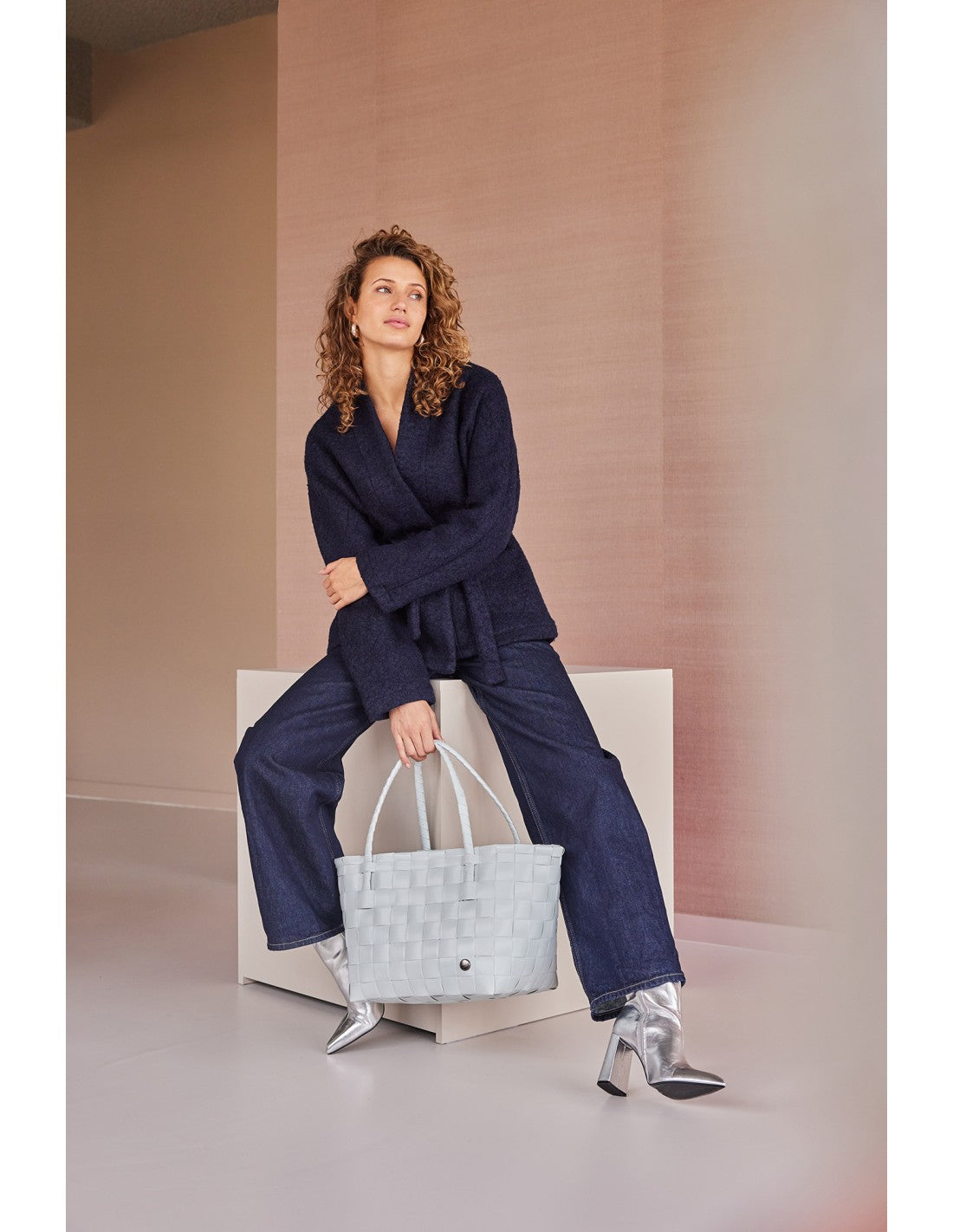 Bolso Paris Shopper - Gris Claro