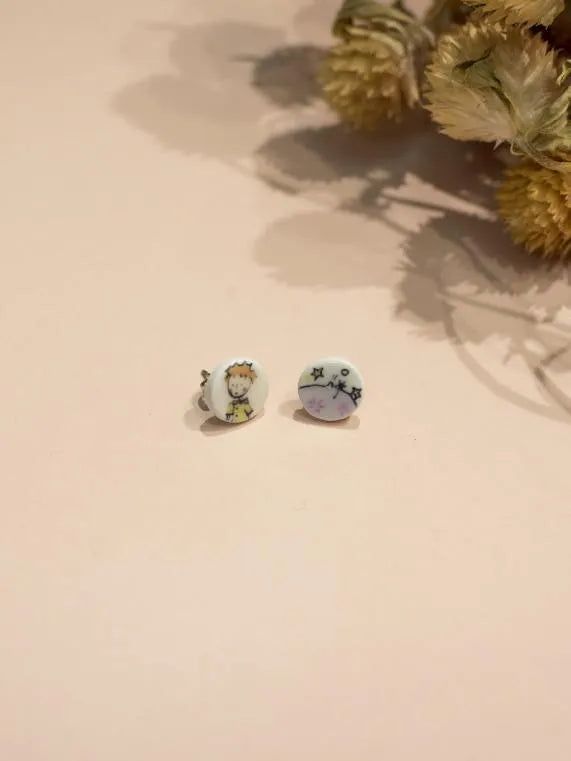 Pendientes El Principito – Manitas de Plata - Cobalto Accesorios , Joyería Valencia