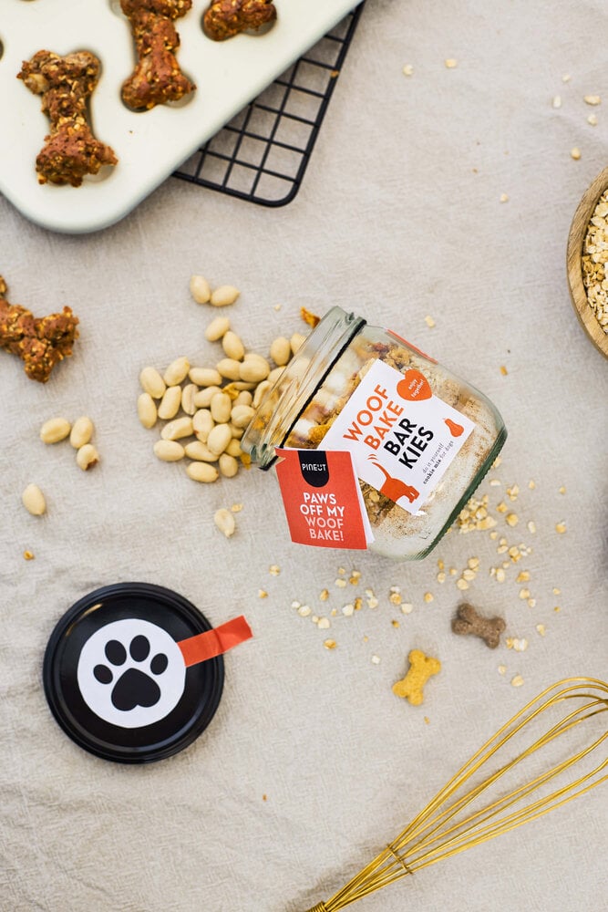 Galletas para Perros “Woof Bites” con Cacahuate y Calabaza