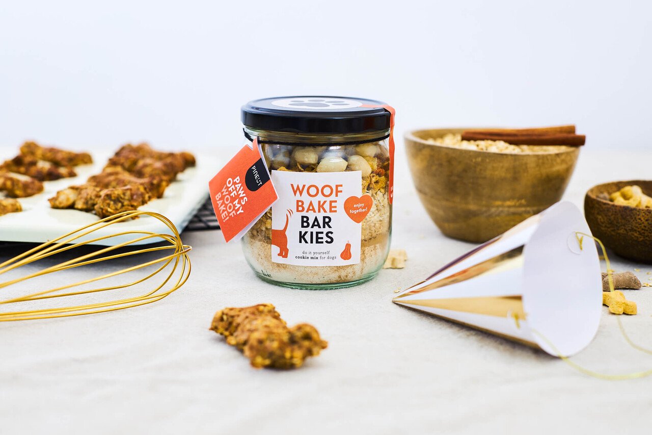 Galletas para Perros “Woof Bites” con Cacahuate y Calabaza