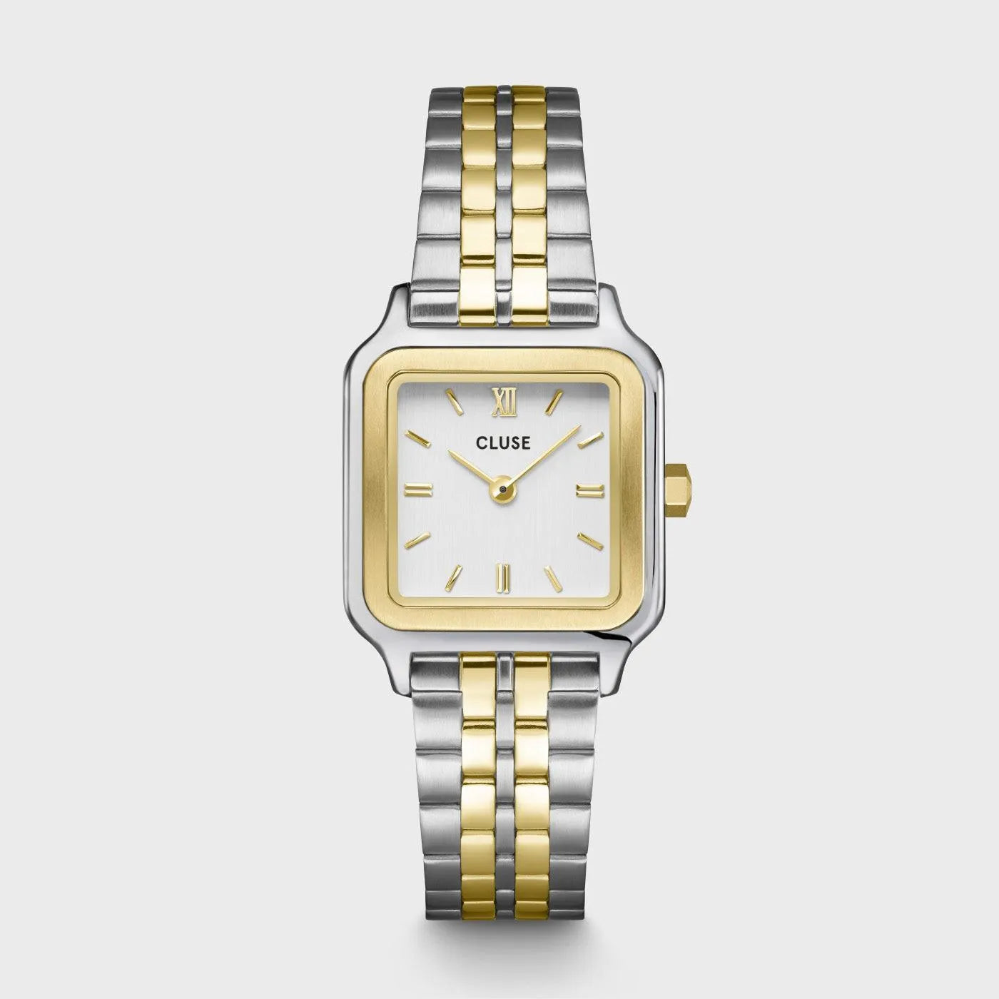 Reloj Cluse Gracieuse Petite bicolor oro y plata en vista principal