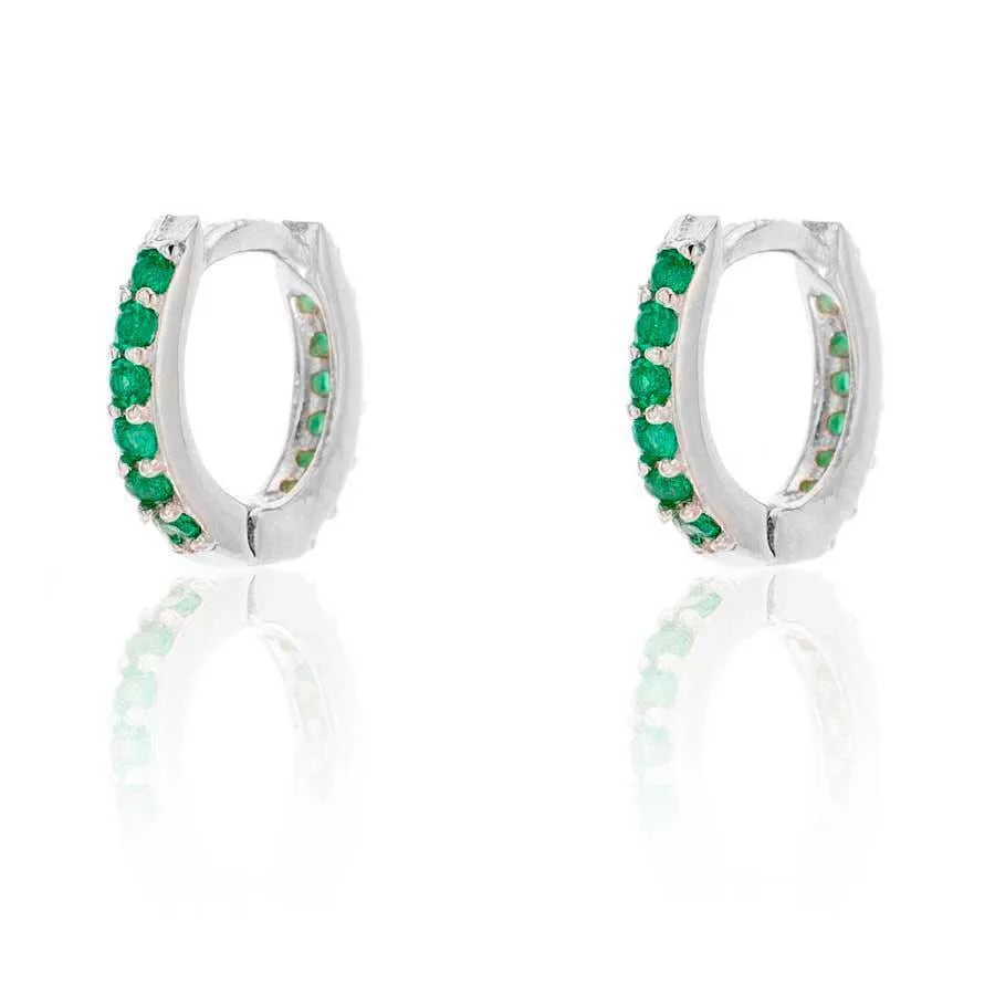 Aro 11 mm Circonitas Colores - Cobalto Accesorios , Joyería Valencia